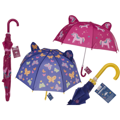 3D-Kids umbrella, D: 70 cm, 2 assorted