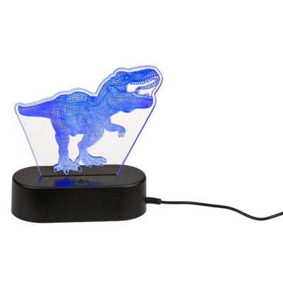 3D-Lamp, T-Rex, ca. 20 cm, with USB-cable