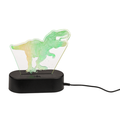 3D-Lamp, T-Rex, ca. 20 cm, with USB-cable