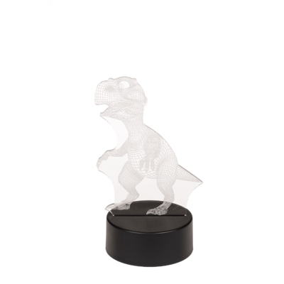 3D-luz de noche, Dinosaurio, aprox. 17 cm