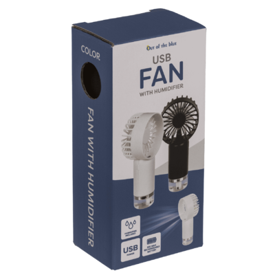 Abanico con humidificador, 16
