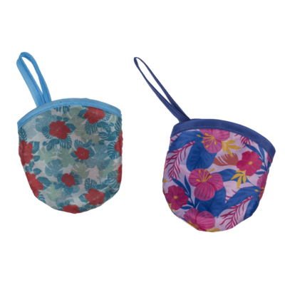 Abanico de bolsillo plegable Baber, Flores