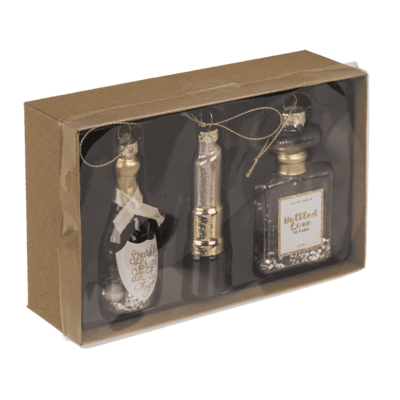 Adornos de cristal para el árbol, Fancy,
