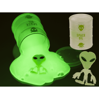 Alien slime con figura de alien