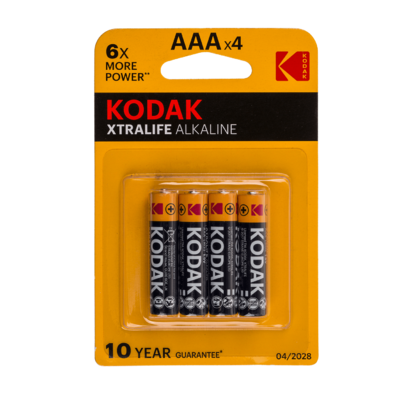 Alkaline Micro-Batterie, Kodak Xtralife, AAA,