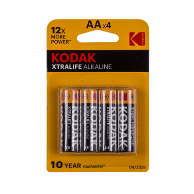Alkaline mignon battery, Kodak Xtralife,