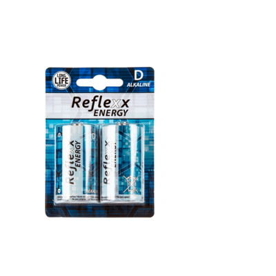 Alkaline Mono-Batterie, Reflexx, D, 1,5V,