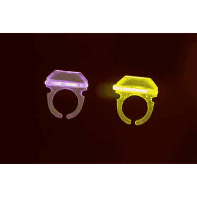 Anello fluorescente in plastica, D: 4,5 mm,