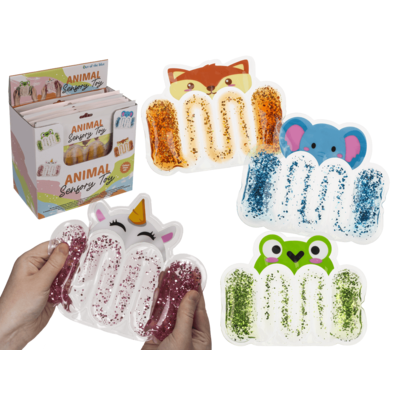 Animal Sensory Toy with Glitter,