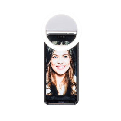Anneau LED pour selfie, avec 3 intensités,