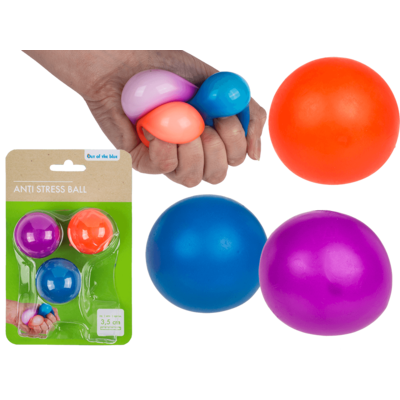 Antistress-Ball, Squeeze, ca. 3,5 cm,