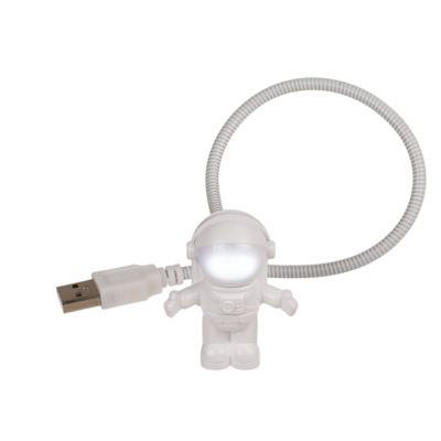 Astronauta LED USB, aprox. 7 x 33,5 cm, con cable,