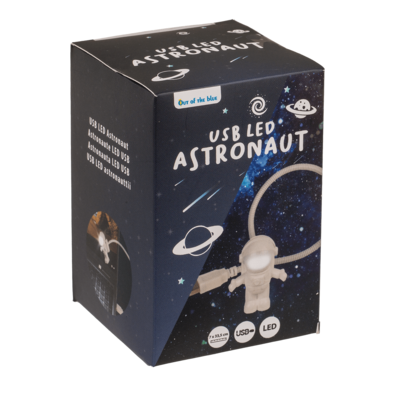 Astronaute USB LED, env. 7 x 33,5 cm,