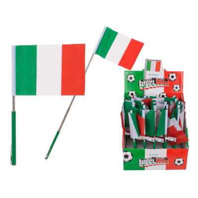 Ausziehbare Flagge, Italien, ca. 51 cm,