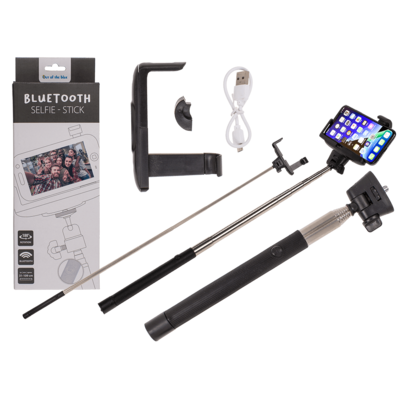 Ausziehbarer Handyhalter, Bluetooth Selfie-Stick,