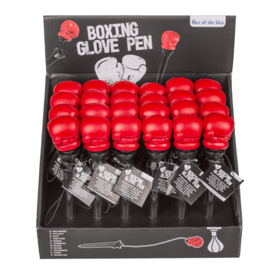 Ball Pen, Boxing Glove with activation mechanism,