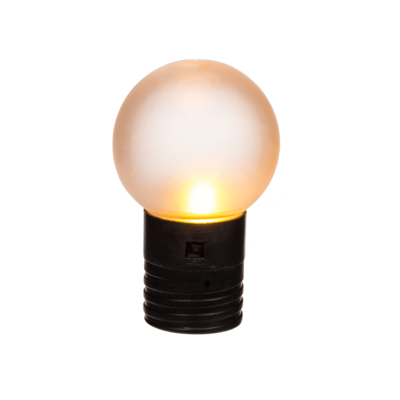 Ball with magnet & warm white Led,