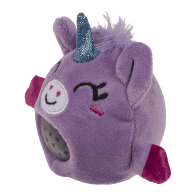 Balle squeeze en peluche, Licorne,