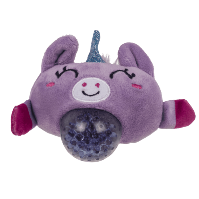 Balle squeeze en peluche, Licorne,