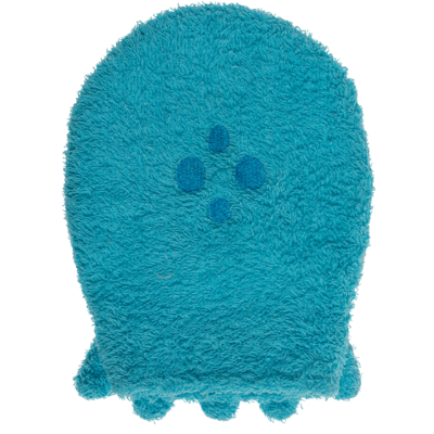 Bathing and washing mitt, Octopus,approx. 21x16