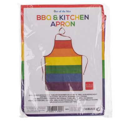 BBQ & Kitchen Apron, Pride,100%
