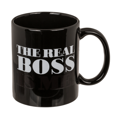 Becher, The Real Boss, Steingut, Thermoeffekt,