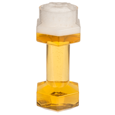 Beer glass, Dumbbell, 22 cm,