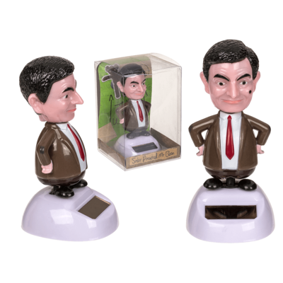 Bewegliche Figur, Mr. Bean, mit Solarzelle,