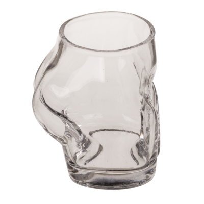 Bicchiere, Bottoms Up, circa 7 x 5 x 9 cm,
