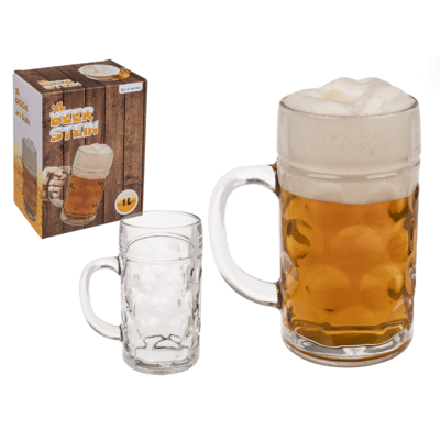 Bicchiere per birra XL, ca. 10,5 x 20 cm,