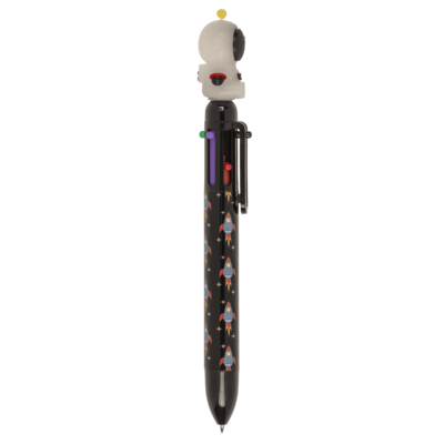 Biro con ricariche a 6 colori, spazio