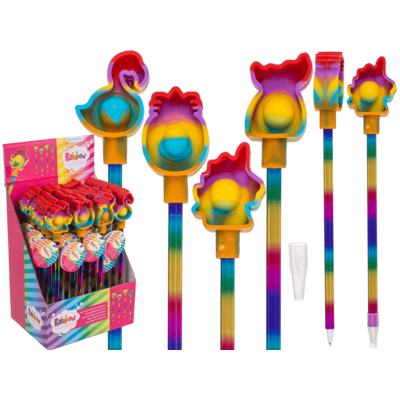 Biros, Rainbow Fidget Pop Toy,