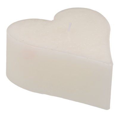 Block candle, Heart,