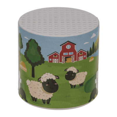 Boîte sonore, mouton et vache assortis