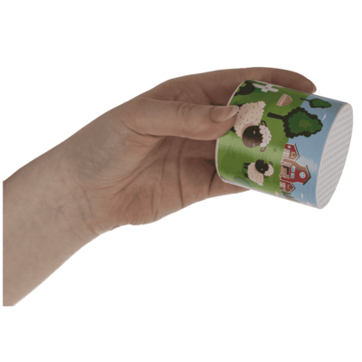 Boîte sonore, mouton et vache assortis