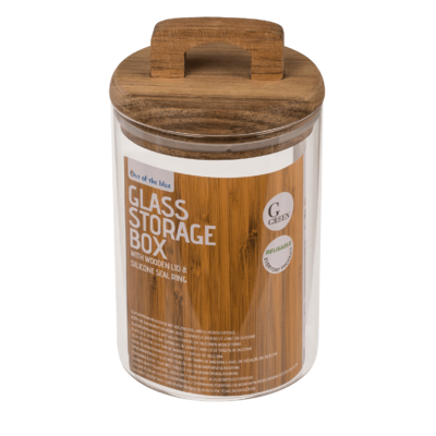 Boite de stockage en verre, pour 940 ml,