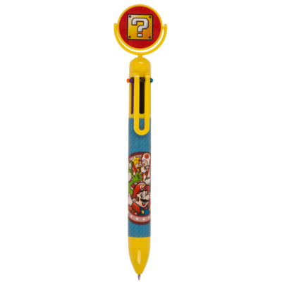 Bolígrafo multicolor, Super Mario,