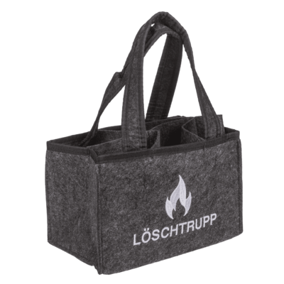 Bolsa de fieltro para botellas con 6