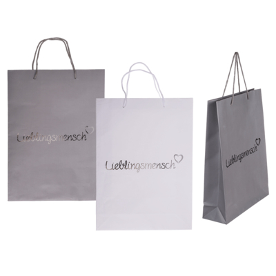 Bolsa de regalo de papel, Lieblingsmensch,