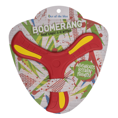 Boomerang, rayon d'action 8-12m, 3 couleurs ass.
