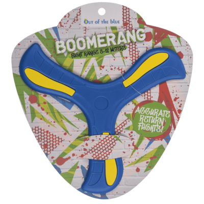 Boomerang, Reichweite 8-12m,