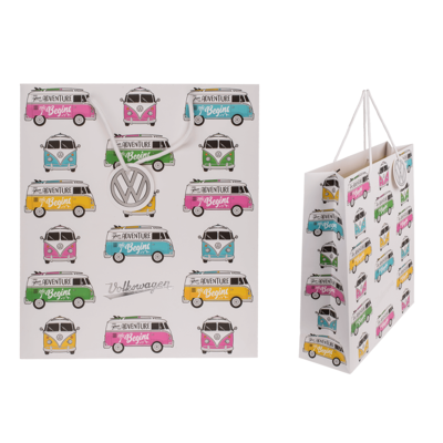 Borsa da regalo in carta, Bus VW T1 . Surf II,