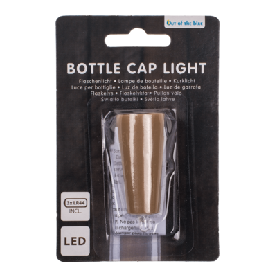 Bottle cap light (incl. LR44 battery) ca. 6 cm,
