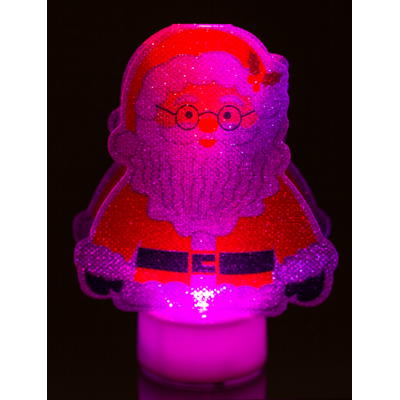 Bougie à LED à changement de couleur, Noël,