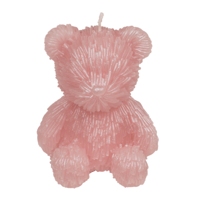 Bougie, ours en peluche,