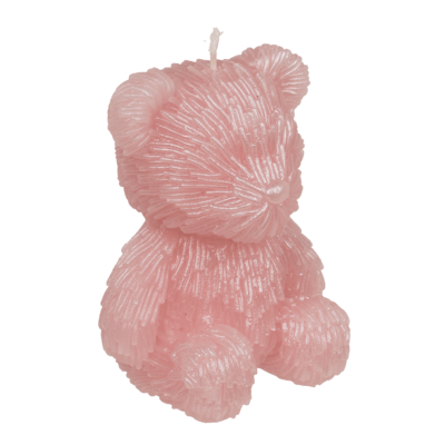 Bougie, ours en peluche,