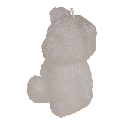 Bougie, ours en peluche,