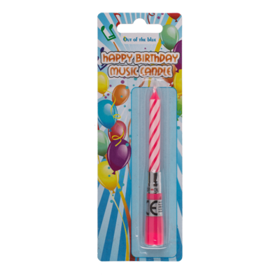 Bougies musicales, Happy Birthday,