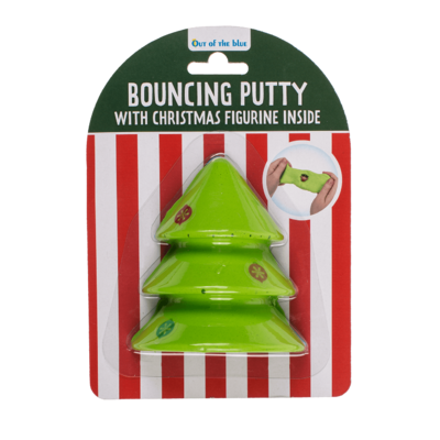 Bouncing Putty , Christmas, 30 g, 3 assorted,