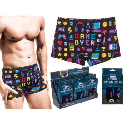 Boxer short, Gaming, 3 sizes assorted: